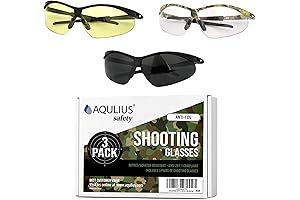 Aqulius Safety Shooting Goggles - Eye Protection for the Range