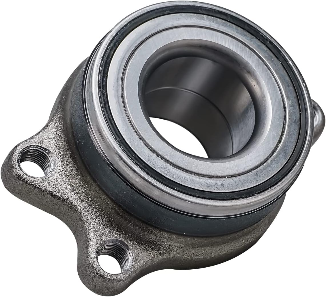 Detroit Axle - Rear 4pc Wheel Bearing Hubs Kit for 00-04 Subaru Legacy Outback, 2 Wheel Bearing & Hubs 2 Sway Bar Links 2000 2001 2002 2003 2004 Replacement