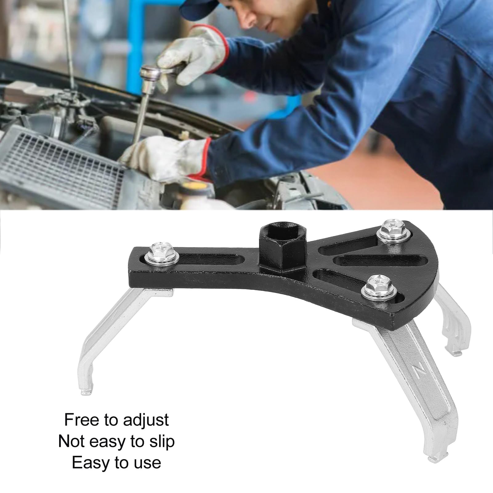 Outil Universel De Retrait De Pompe à Carburant, Anneau De Verrouillage De Pompe à Carburant Réglable, Kit De Réparation De Réservoir De Carburant 135mm-185mm Clé D'anneau De Verrouillage