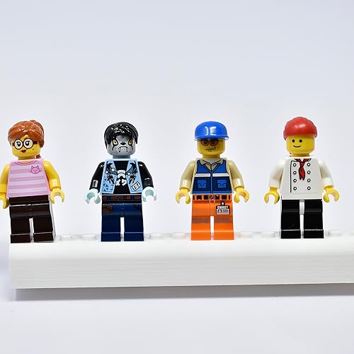 Miniatura 3 de Imán coleccionable para nevera compatible con minifiguras Lego  Muestra figuras en refrigerador o superficies metálicas  Fabricado en Estados Unidos