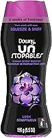 Vista 37 de Downy Unstopables - Perlas potenciadoras de aroma en la lavadora, aroma Paraíso, 24 oz, Perlas de lavandería para protección contra olores, Perlas