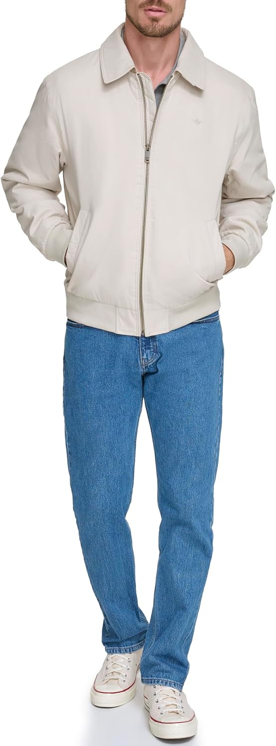 Dockers Men's Microtwill Golf Bomber Jacket - Image 4
