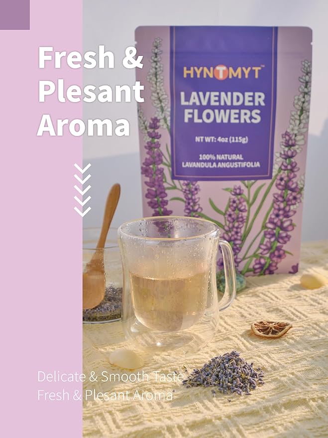 Our lavender flowers are of the highest quality, gluten-free, sugar-free, and caffeine-free, with no added flavors or preservatives. Whether you're using them in cooking, tea-making, or dessert recipes, you can trust that our lavender flowers will add a delightful aroma to your creations. Packaged in a high-quality resealable foil bag, our lavender tea is not only delicious but also makes for a perfect gift for any tea lover in your life. Treat yourself to the natural goodness of our lavender products and experience the calming and soothing benefits of this versatile flower. Description by ChatGPT.