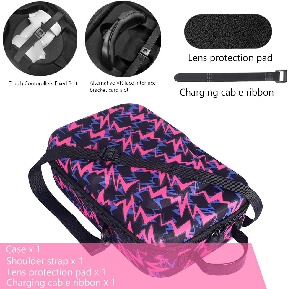 40% оƒƒ Dіѕсоunt Pinson Hard Travel Case Compatible with Oculus Quest 2 / Quest VR Gaming Headset and Controllers Accessories Carrying Bag (Purple) 80% оƒƒ Dіѕсоunt Pinson Hard Travel Case Compatible with Oculus Quest 2 / Quest VR Gaming Headset and Controllers Accessories Carrying Bag (Purple)