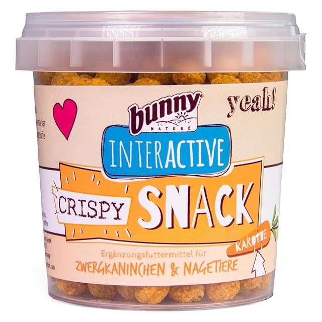 Bunny Crispy Snack Zanahoria