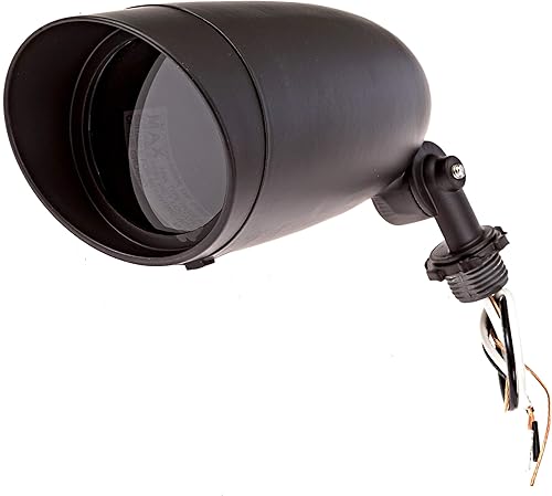 DYSMIO Lighting One Light PAR20 - Luz de 120 voltios, aluminio fundido, duradero, para exteriores, iluminación de seguridad, inundación, bronce