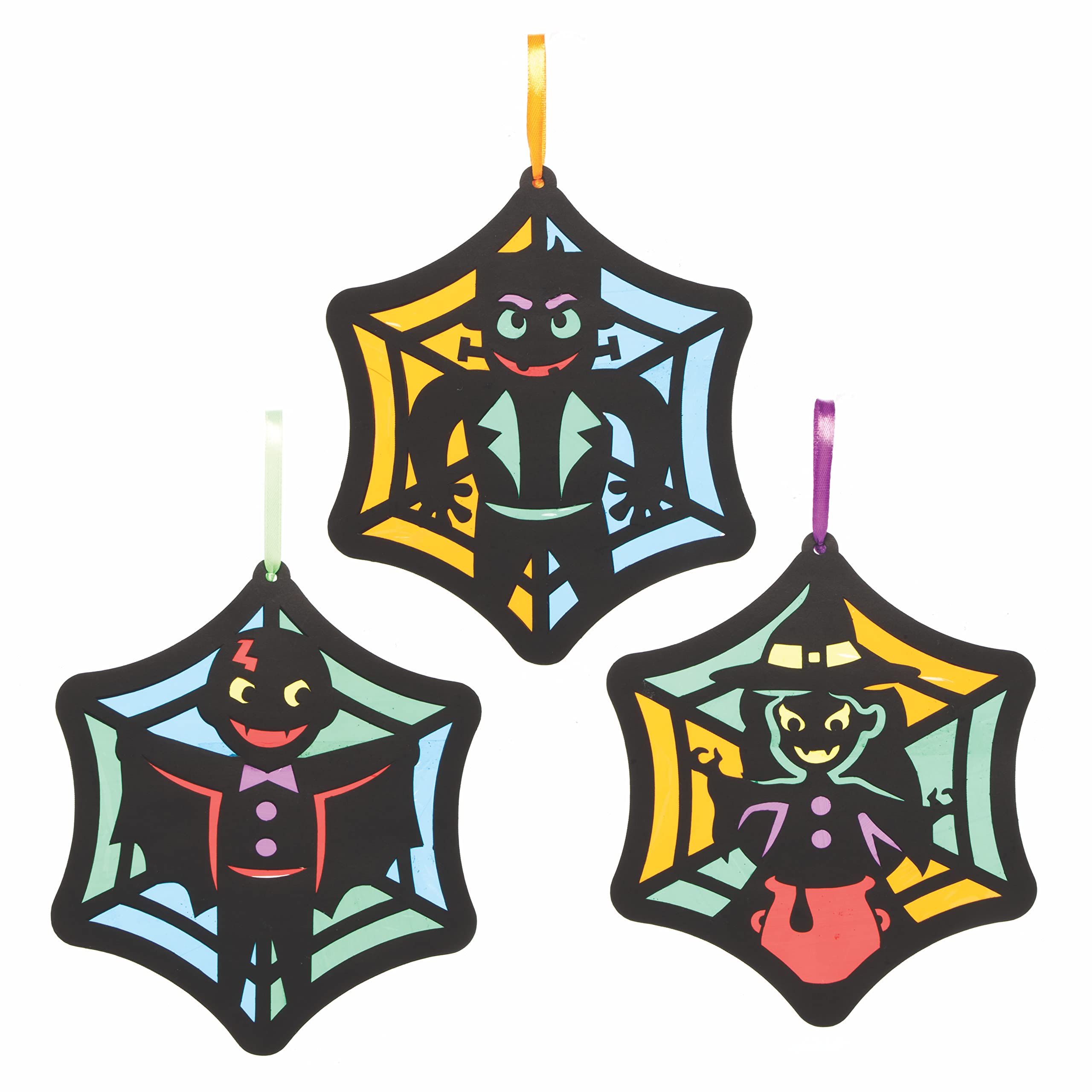 Amazon.co.jp: Baker Ross FE746 ハロウィンステンドグラス
