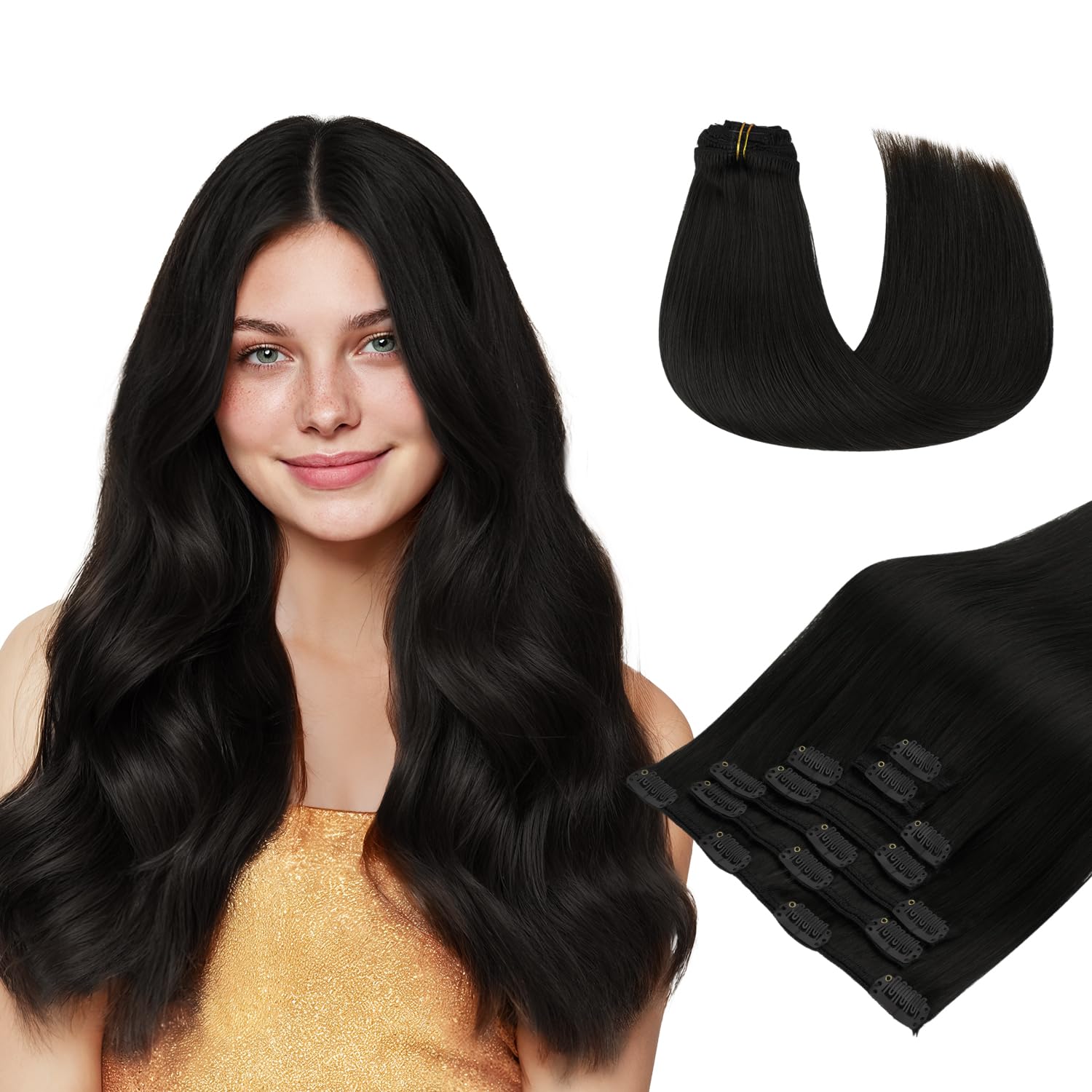 hotbanana Invisi Edge Clip In Extensions Echthaar