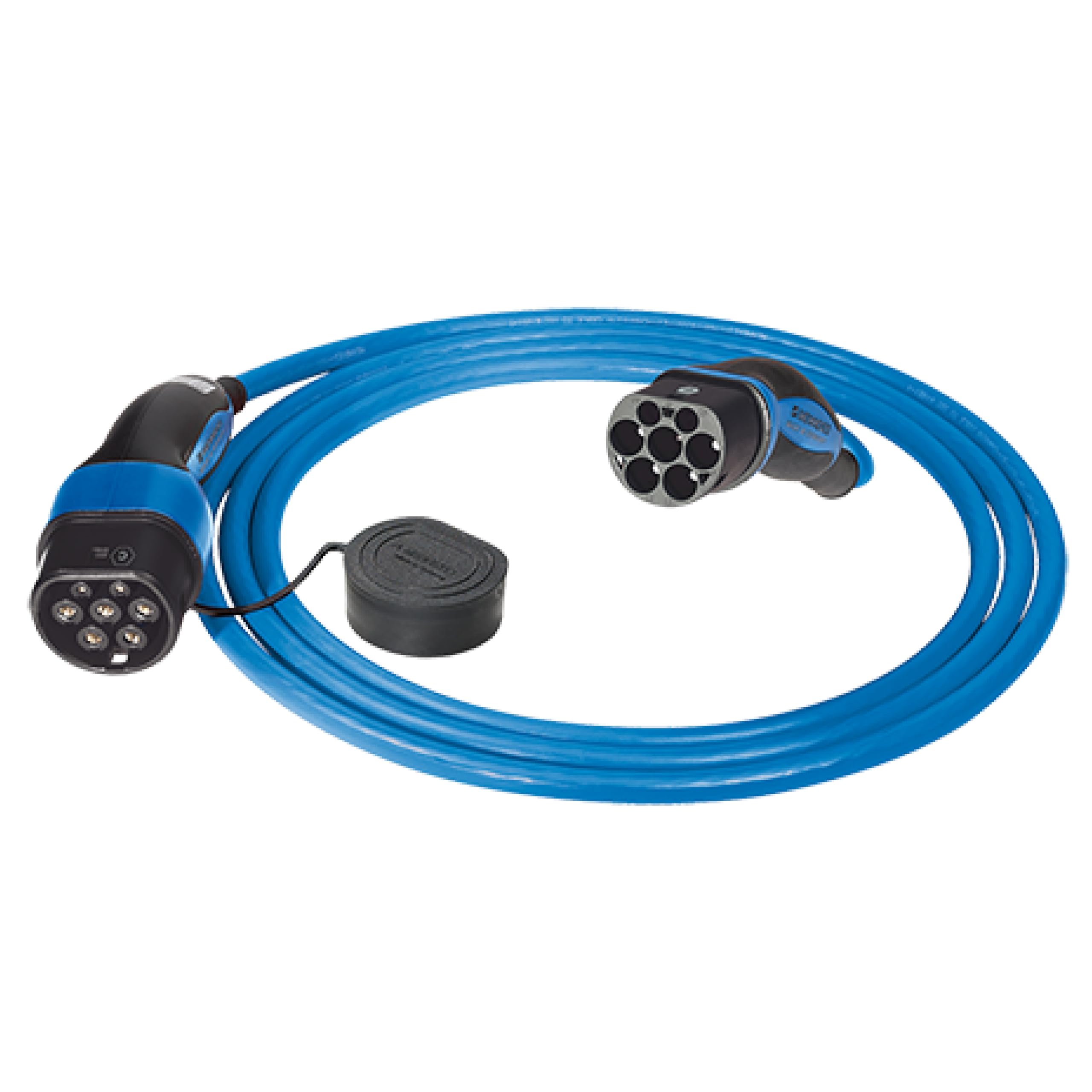 Mennekes 36401 - Cable de carga híbrido y eléctrico para coche (4,0 m, modo 3, tipo 2, 20 A, 3 PH, 11 kW, potencia de carga, para HEV, EV)