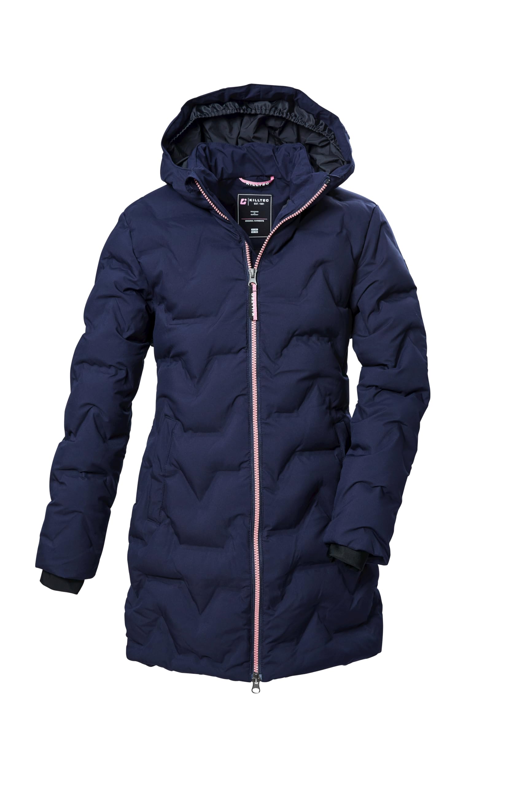 Killtec Kow 358 Grls Qltd Prk Parka trapuntato/giacca trapuntata con cappuccio Bambine e ragazze