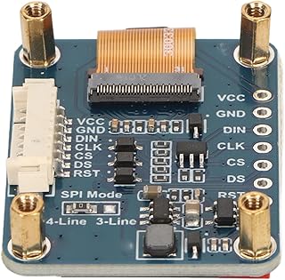 Módulo RGB SPI de 0,96 Polegadas, 65K Cores, Resolução 64x128, Chip de Driver SSD1357, Módulo de Exibição LCD Com Relação de Contraste de 256 para Placa-mãe