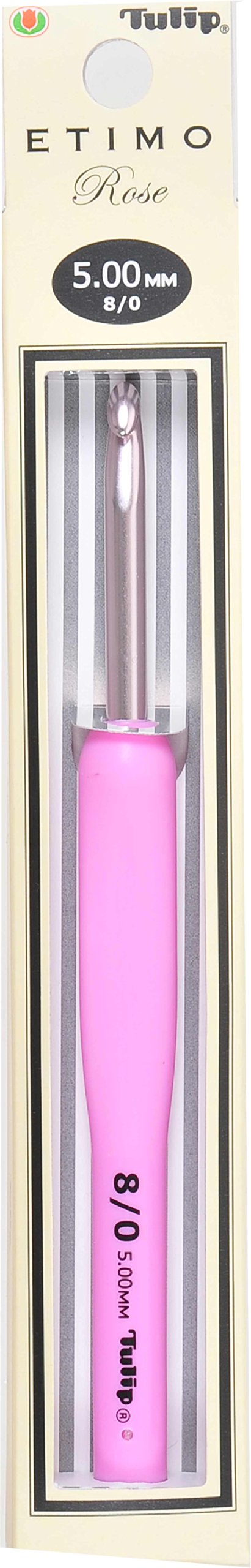 Tulip TER-10 ETIMO Rose Cushion Grip Crochet Hook Needle 8/0 (5.00mm)