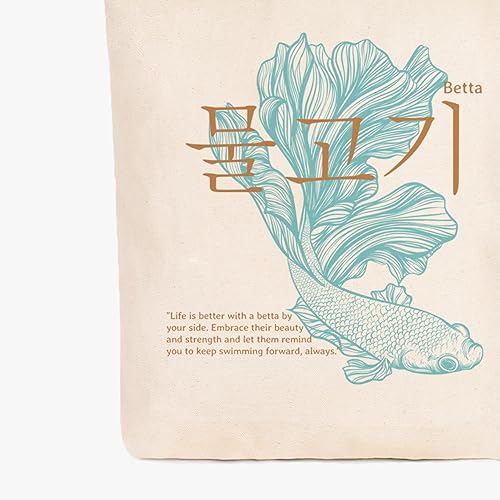 Vista 7 de Eco Right Bolsa de lona estética para mujer, cierre de cremallera, playa, compras, viajes, regalos para mujer