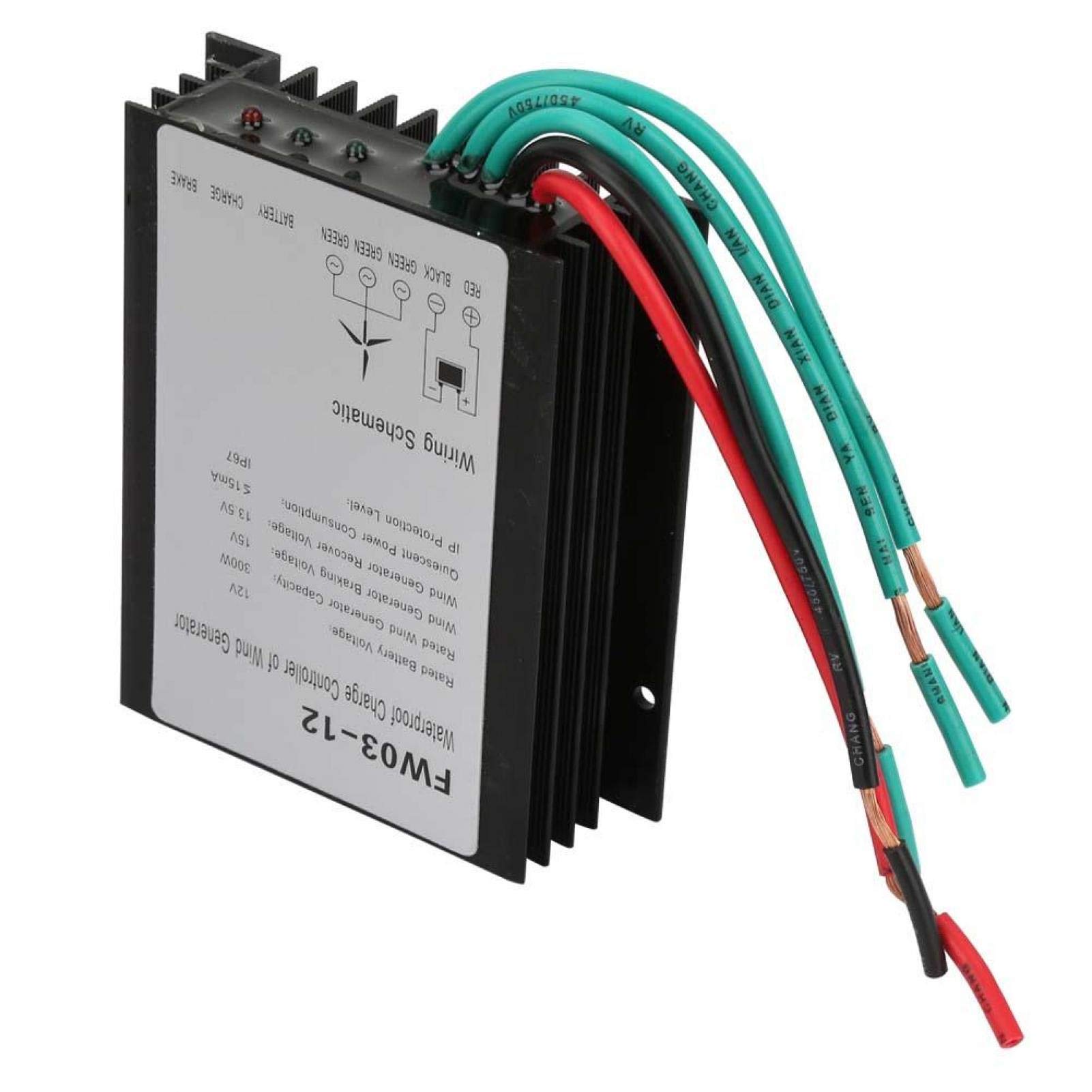 Charge Controller, Wind Charge Controller, 12V 300W FW03-12 Integration Module Wind Turbine System for Wind Generator-picture-18