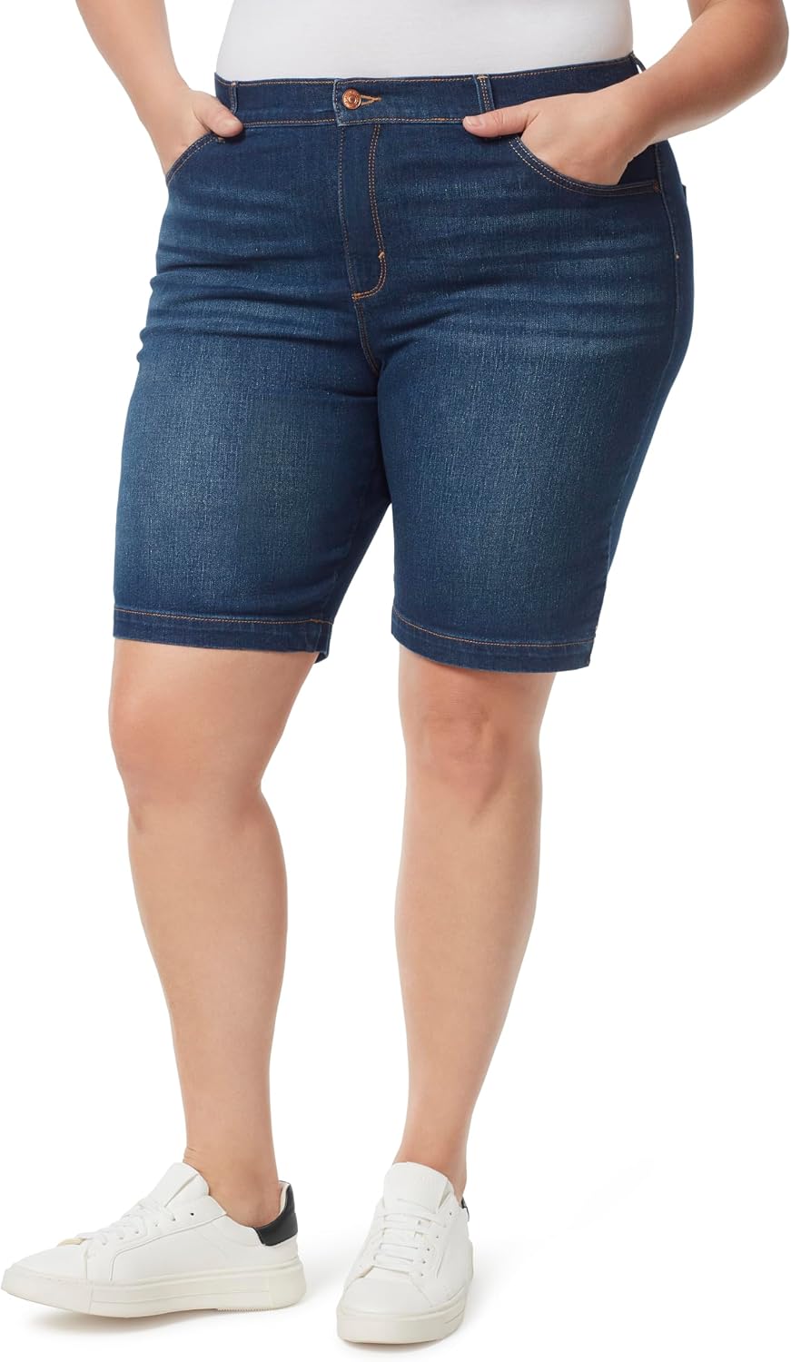 Gloria Vanderbilt Women's Hr Bermuda Shorts