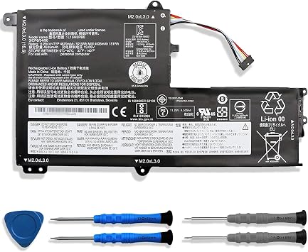 L15M3PB0 11.25V 52.5Wh/4670mAh 3-Cell Laptop Battery Compatible with Lenovo IdeaPad 330S-14IKB 330S-14AST 330S-15ARR 330S-15IKB 330S-15AST Series Notebook L15L3PB0 L15C3PB1 Type 1