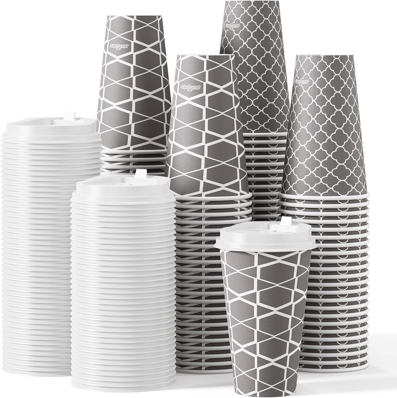 Amazon.com : Chinet Comfort 16 oz Paper Cups With Lids (70Count Each ...