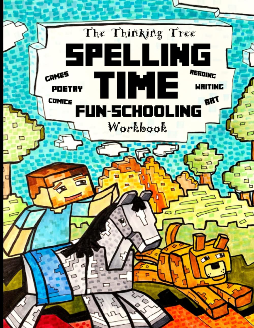 Buy Spelling Time FunSchooling Workbook Games, Poetry, Comics