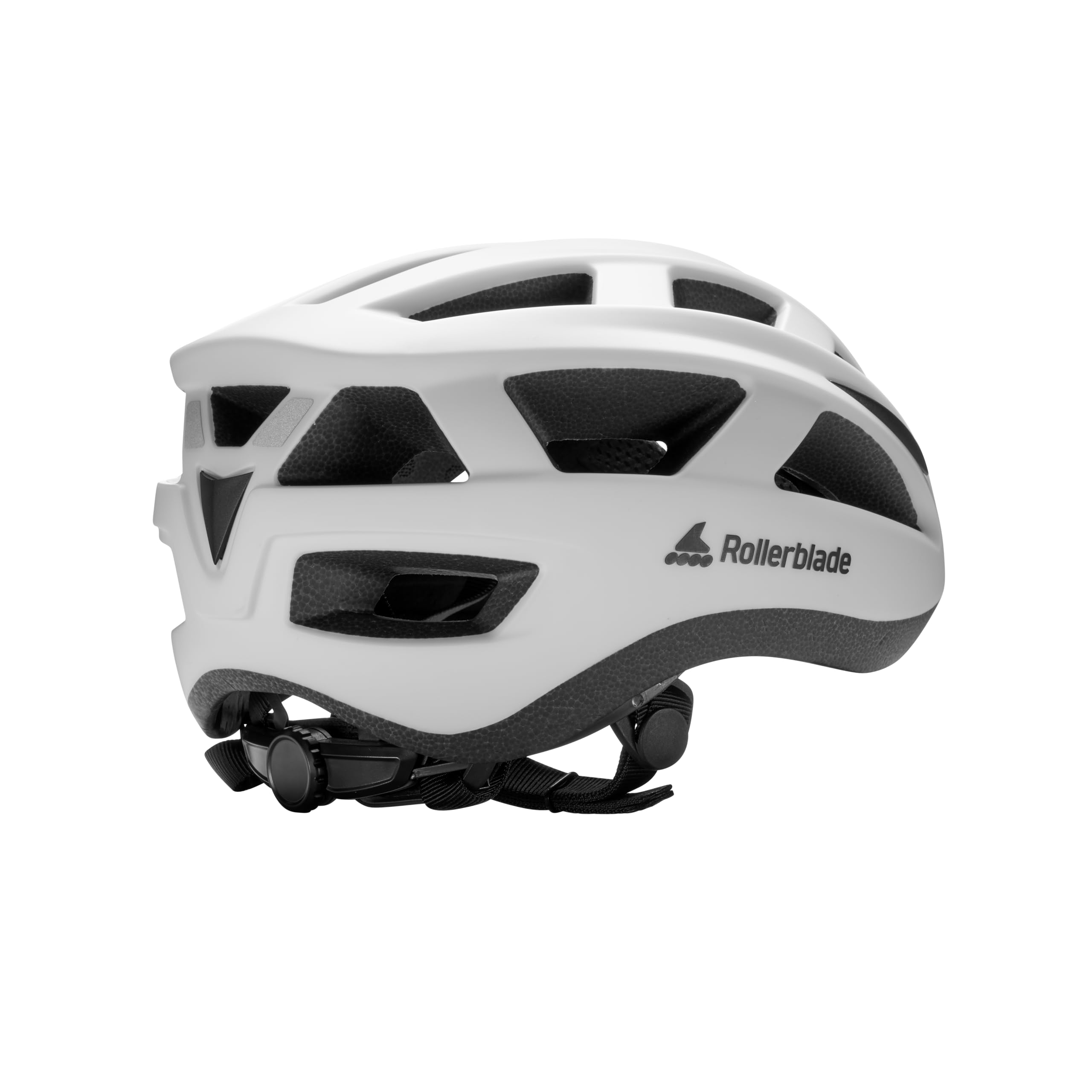 Rollerblade Stride Helmet (CE), Inline Skate Helm für Erwachsene, Schutzausrüstung für Inliner, Skateboard, Scooter & Bike, Unisex, Weiss, M (54-59)