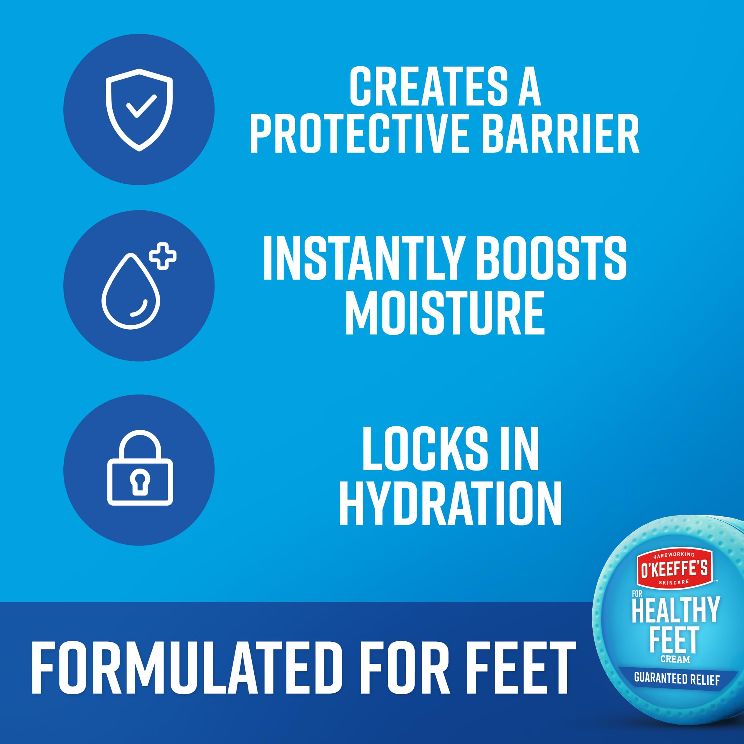 O'Keeffe's Foot Cream - Dry Cracked Feet Relief -3