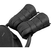Aurya Stroller Gloves, Universal Stroller Warmmuffs, Winter Anti-Freeze Warm Mittens for Pram, Stroller, Pushchair Handbar