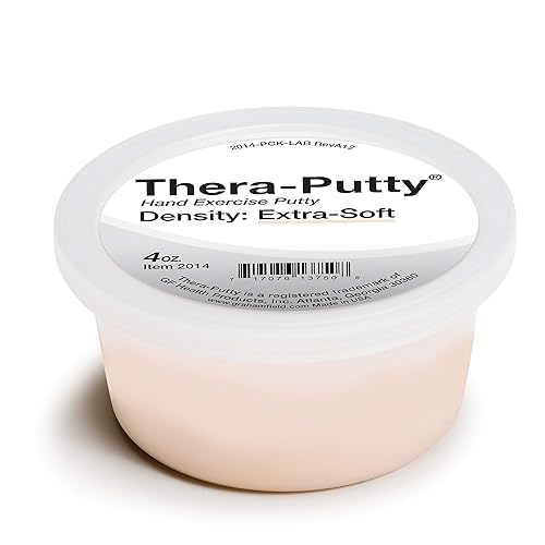 Miniatura 6 de Lumex Thera-Masilla para ejercicio y terapia de manos, extra suave, bronceado, 2 oz, 2013