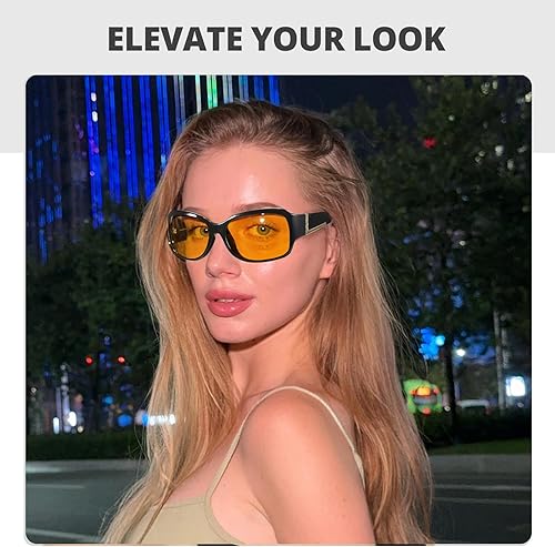 Miniatura 2 de LVIOE Gafas de sol polarizadas para mujer, gafas de sol envolventes de moda con protección UV400 LS6202