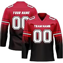 Custom Football Basketball Soccer Shooting Jersey Long Sleeves for Men Youth Personalized Name,Number,Logo Sports Uniform