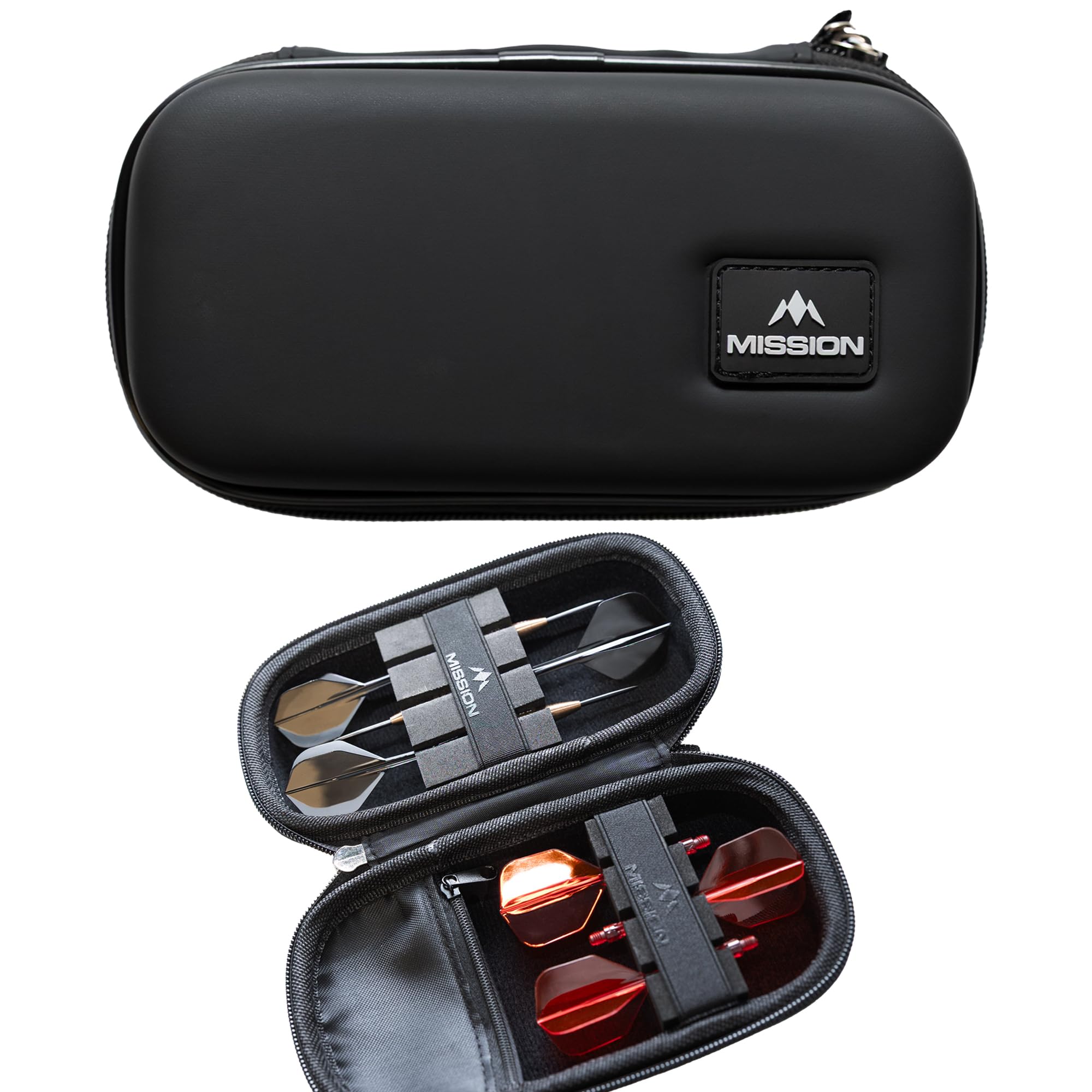 Mission Darts | Force 90 Dart Case | EVA Moulded Wallet | Slim.