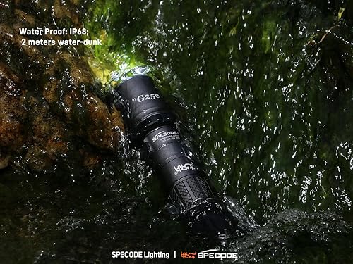 Miniatura 5 de Linternas LED recargables, linterna de alto lúmenes, 8 modos, linternas impermeables superbrillantes para emergencias, camping, senderismo, hogar