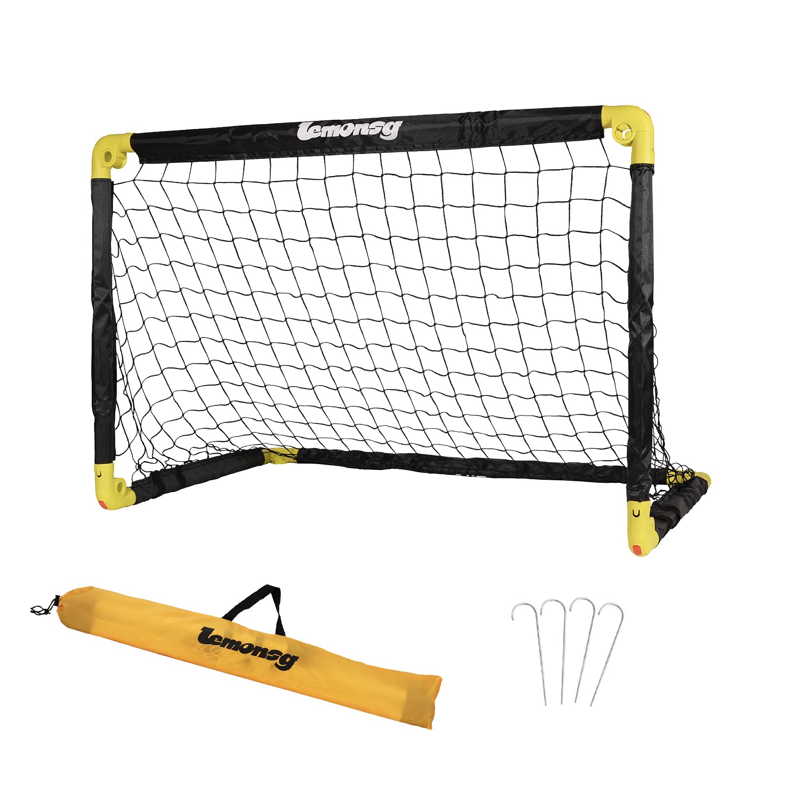 Portable Football Goal for Kids, Foldable Toddler Football Goal with Mini Football, Indoor Football Goal for Garden Indoor Outdoor Play, Toys for Children