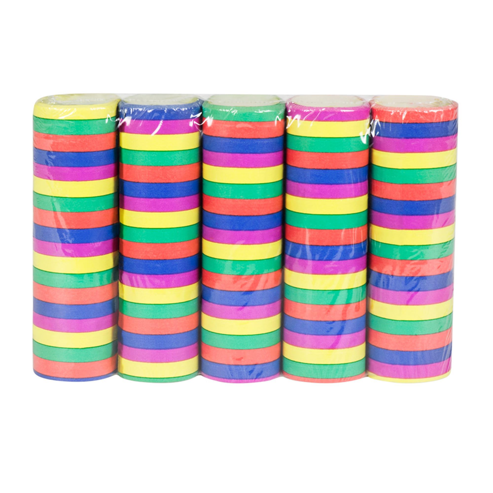 Boland - Set mit 5 Luftschlangen aus Papier Party Multi - Geburtstag, Kinderparty, Karneval