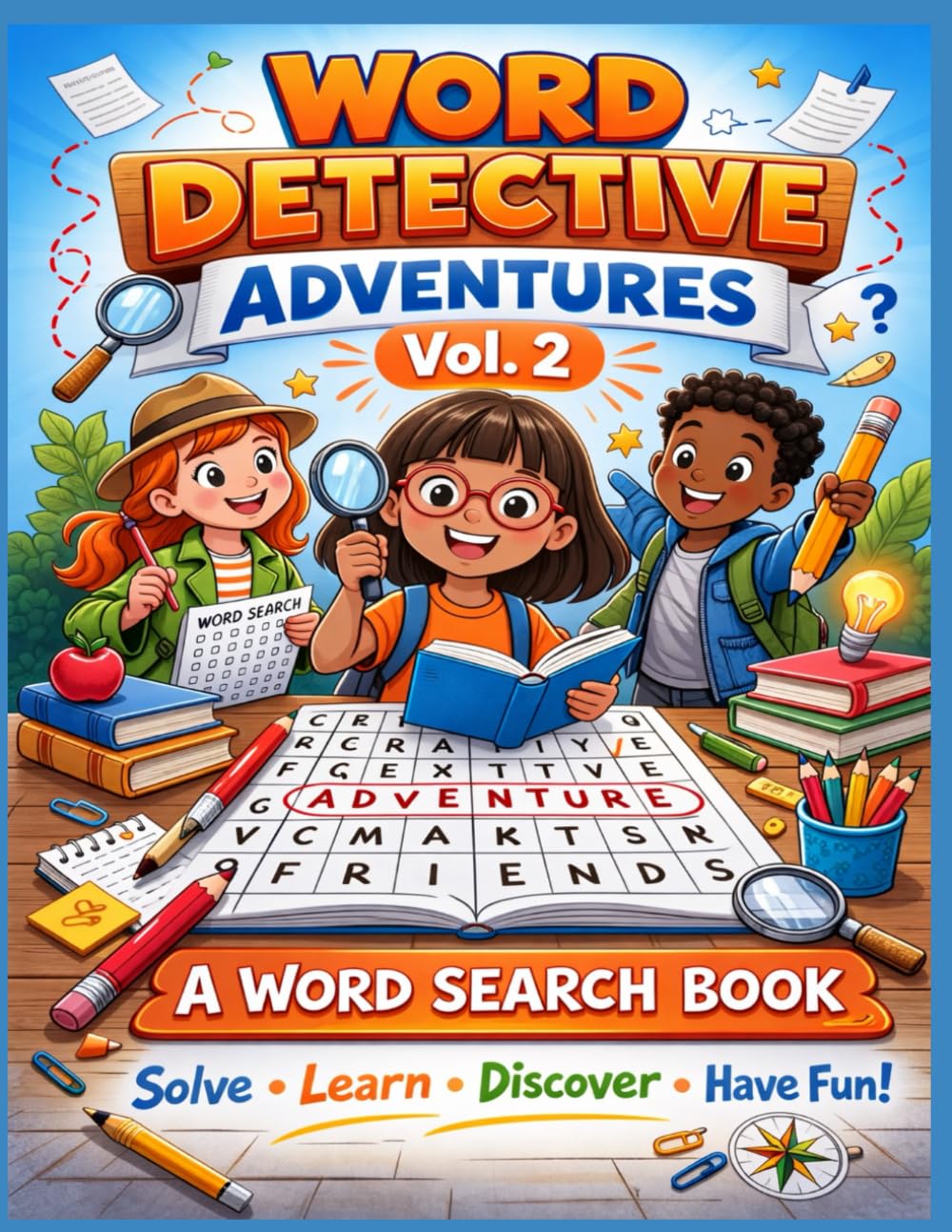 WORD DETECTIVE ADVENTURES: VOL. 2