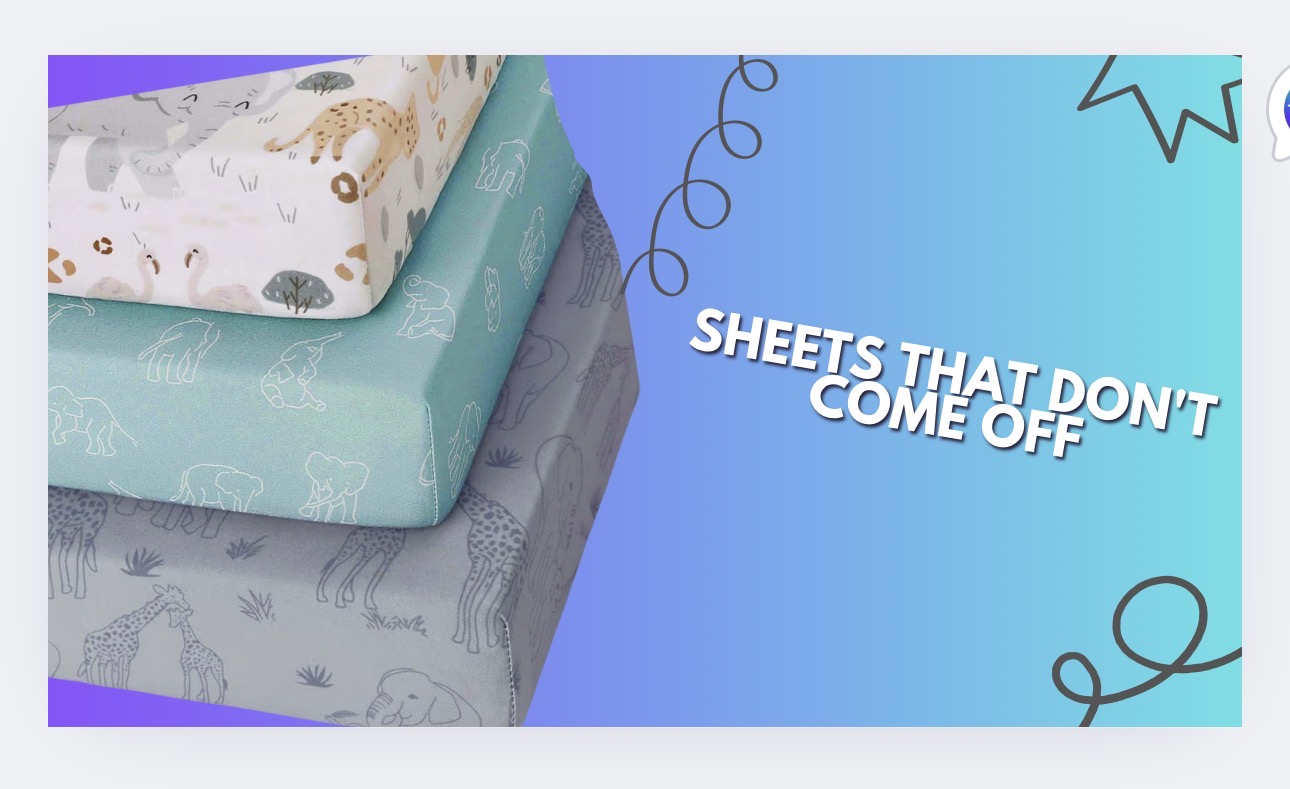 Watch sheets that dont come off on Amazon Live