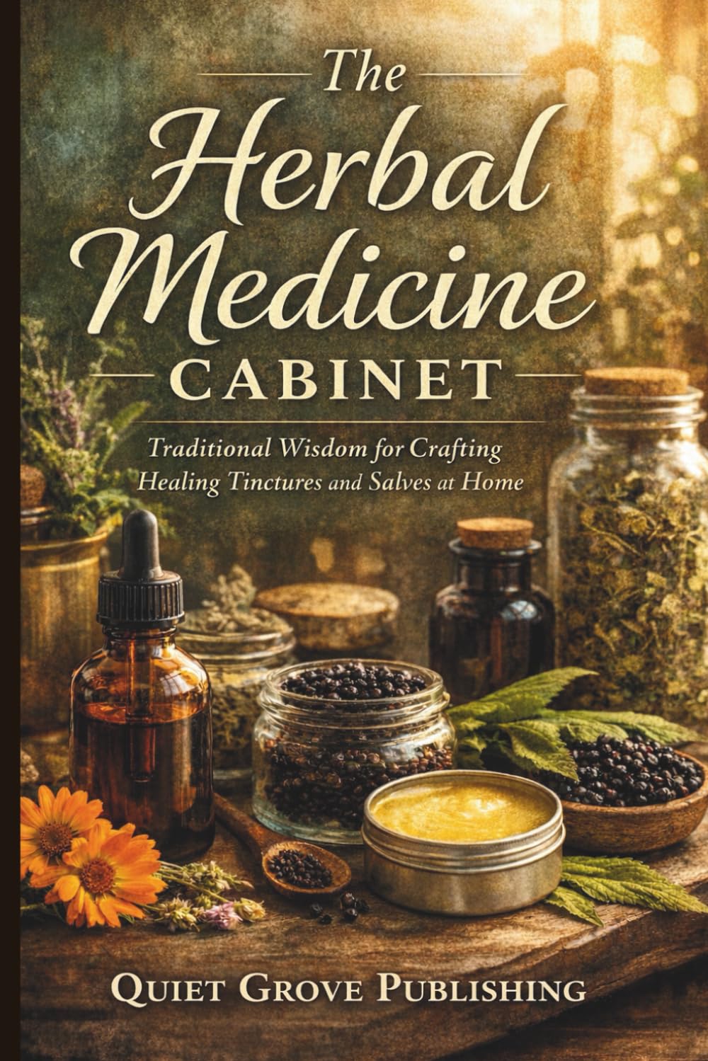 The Herbal Medicine Cabinet: Traditional Wisdom for Crafting Healing Tinctures and Salves at Home