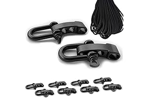 10 PCS Paracord Survival Kit Buckle Clip for Bracelets