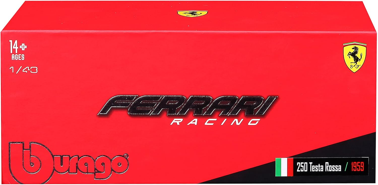 Packaging box for Bburago Ferrari Testarossa model