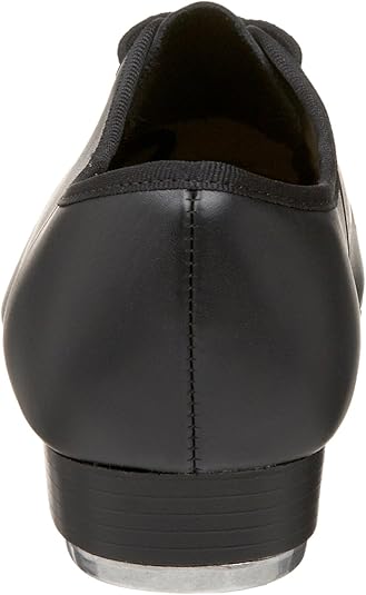 Chaussures Claquettes Capezio Tele Tone Tap - Cuir Noir, Lacets, Taille 12M - Occasion