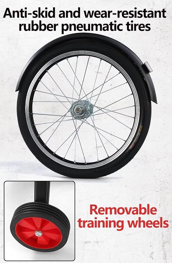 Triciclo tándem con asiento delantero y canope desmontable miniatura 4