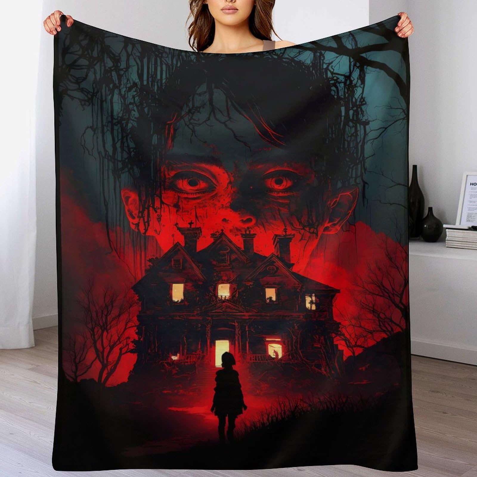 Couverture en flannel compacte 100x130cm contre les nuits fraîches