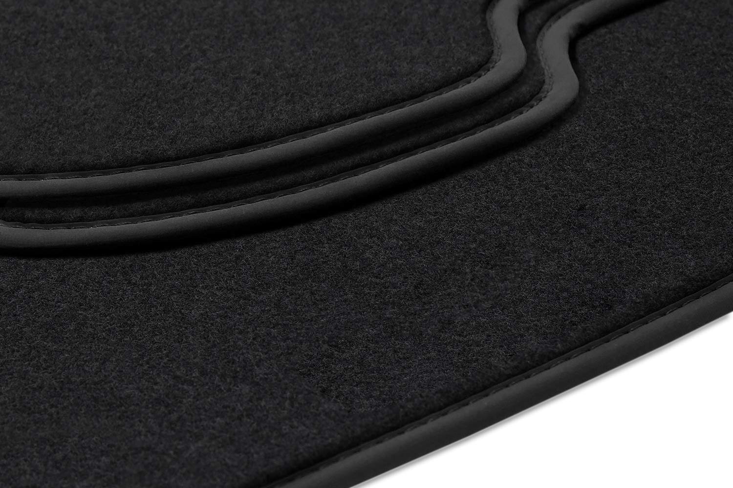 teileplus24 NL-195 Alfombrillas para BMW X1 E84 Coche de Primera Calidad Costura Decorativa