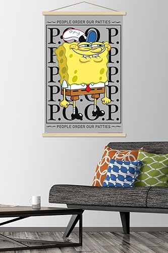 Miniatura 9 de Trends International Nickelodeon Spongebob - P.O.O.P. Wall Poster with Magnetic Frame