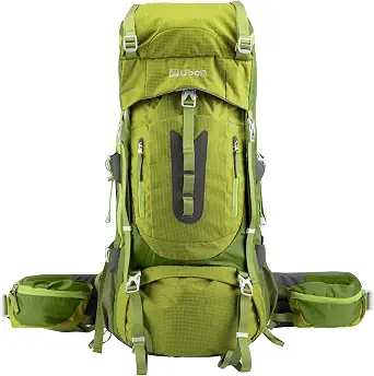 Ubon 60L Internal Frame Hiking Backpack with Rain Cover