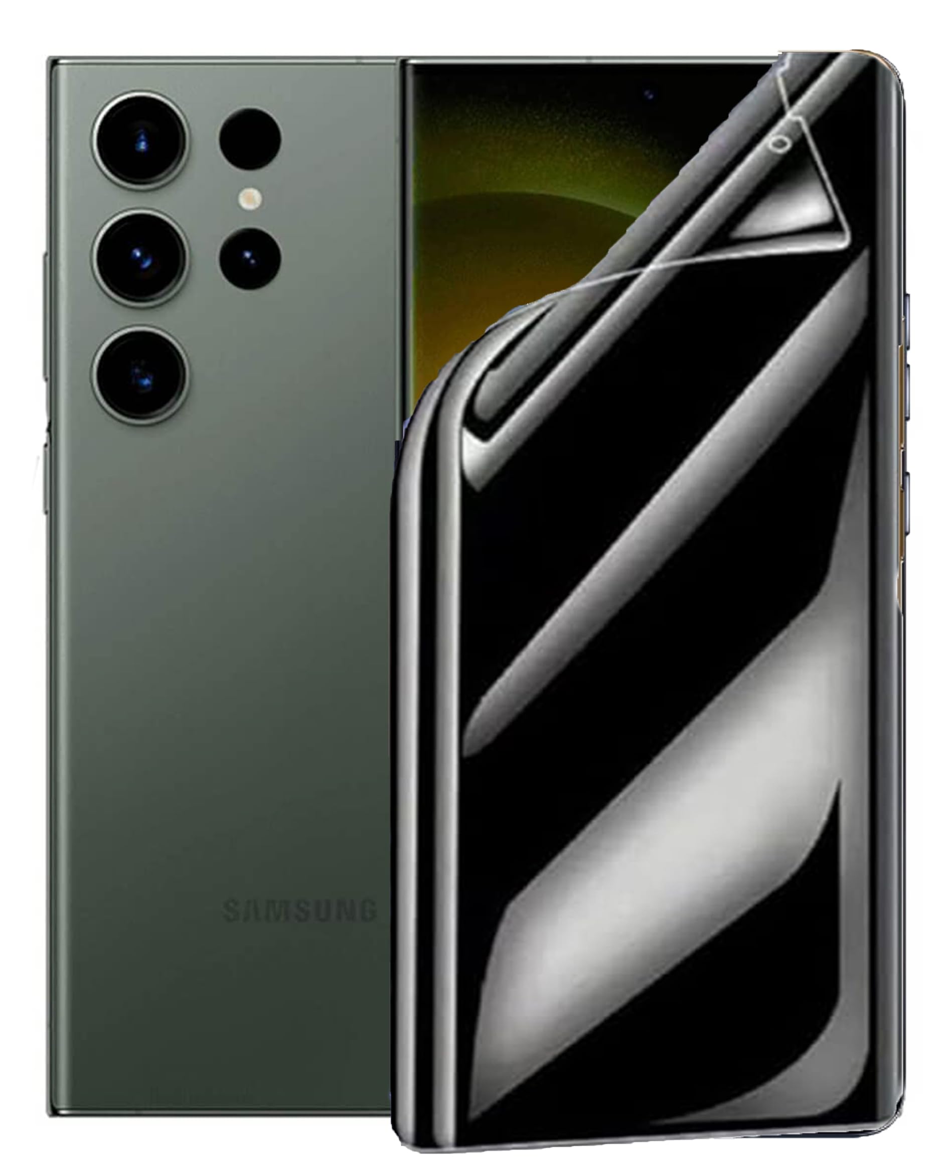 ZARALA Flexible Privacy Hydrogel Film for Samsung Galaxy S23 Ultra 5G Anti-Spy Anti-Peeping TPU Screen Protector Touch Sensitive Explosion-Proof Not Tempered Glass (B0D5DJBSFG) Amazon Price History, Amazon Price Tracker