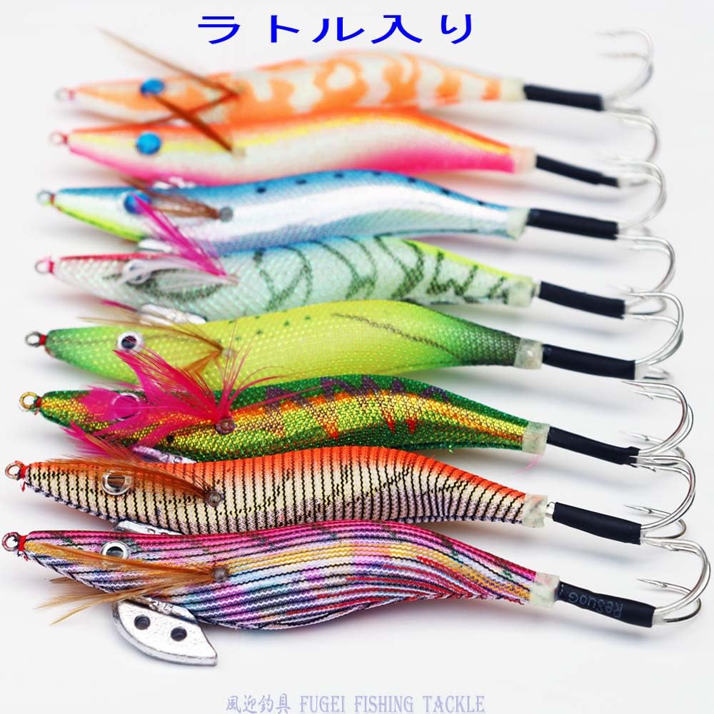 | 釣り具 タコエギ 3.5号 8本セット A20takoegi35h8X エギング
