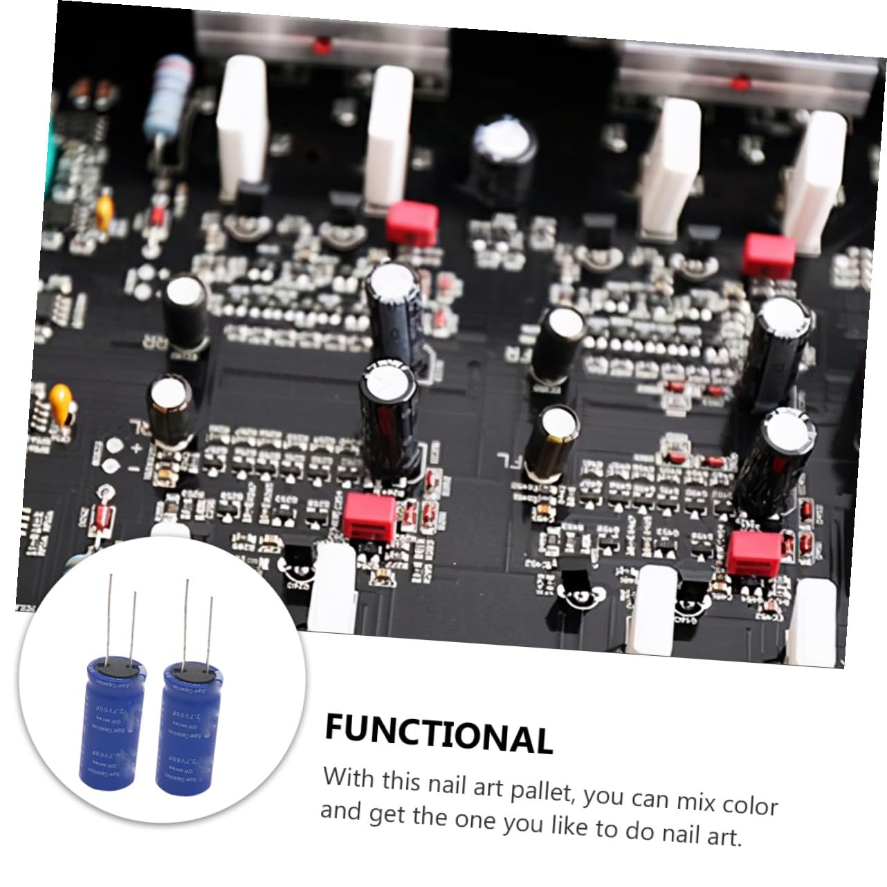 Hemobllo 2.7v 60f Super Capacitor High Capacity Car Rectifiers Condenser for Automotive Power Supply and Industrial Electrical Use