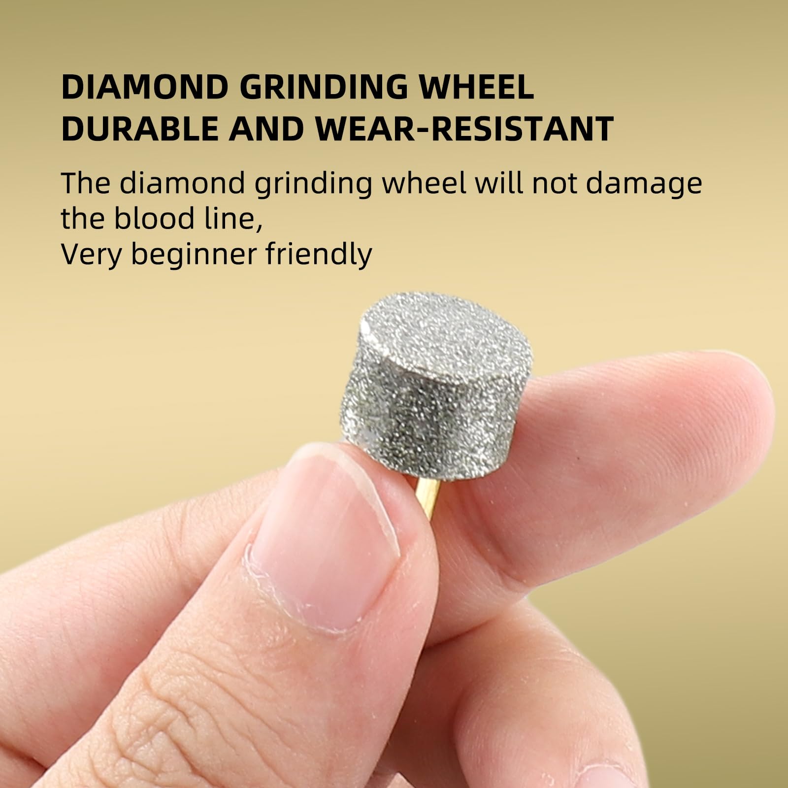 Lot De 3 Têtes De Rechange Pour Ponceuse à Ongles Chien - Revêtement Diamant - Compatible Casfuy N10/N20/N30 - Petits, Moyens Et Grands Chiens - 13