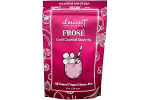 Frozen Cocktail Drink Mix - Makes 10 Wine Slushies - Drink Powder Pouches for Alcohol