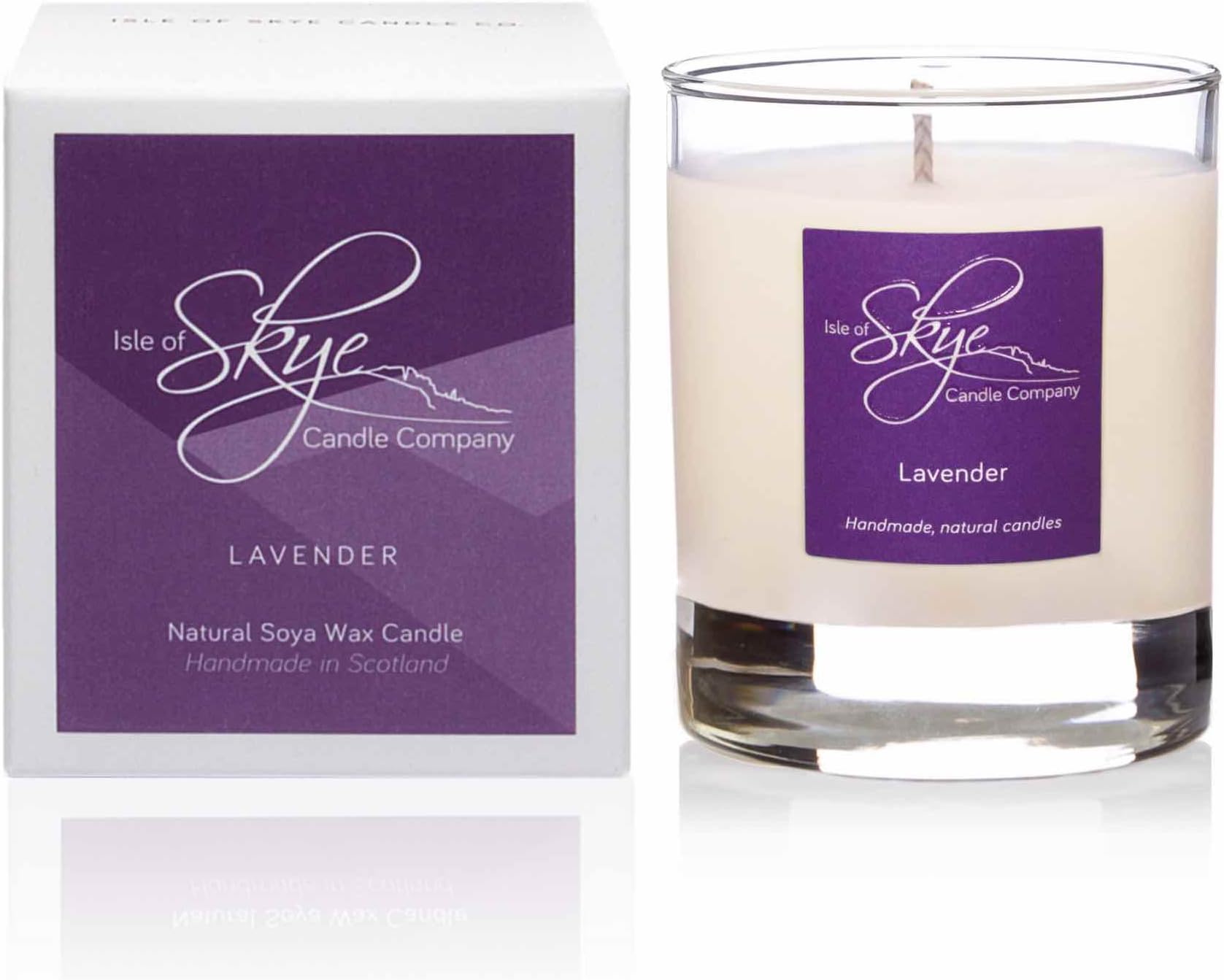 Isle of Skye Candle Company Lavender Small Tumbler Candle - White