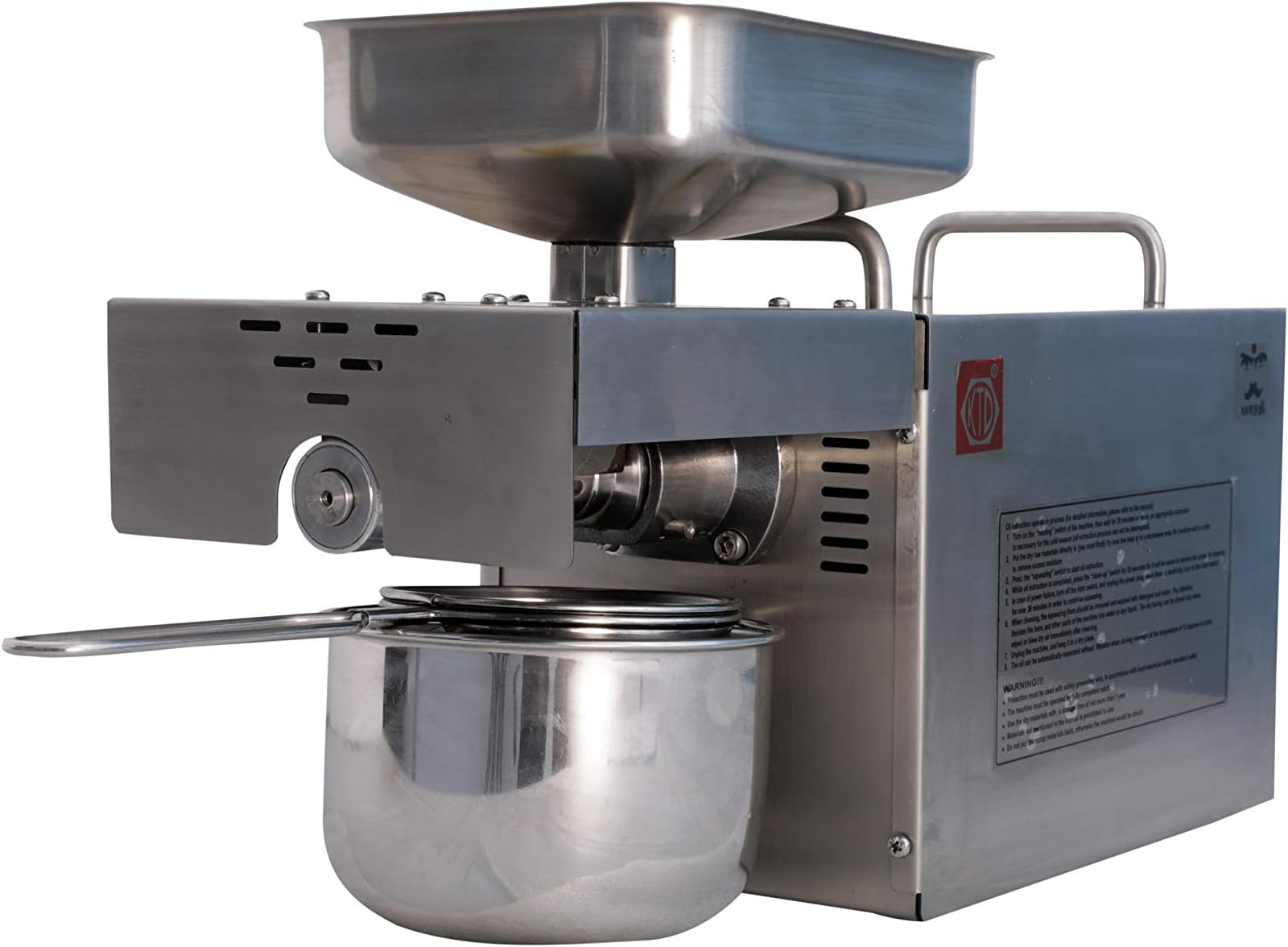 Yaki Multipurpose Stainless Steel Oil extracting Machine
